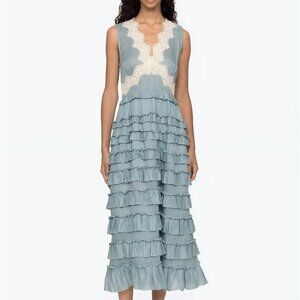 Sea Anise Tank Dress - Blue